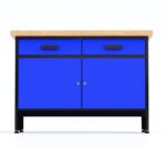 niebieskie meble warsztatowe