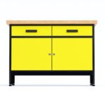 stół narzędziowy żółty warsztatowy wb2