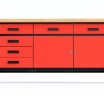 stół warsztatowy z szufladami narzędziowy wb6 - meble garażowe