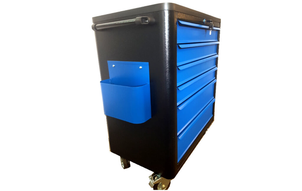 wózek narzędziowy niebieski