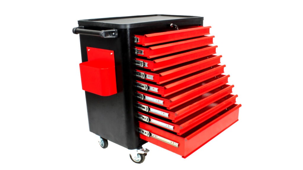 stół narzędziowy na kółkach