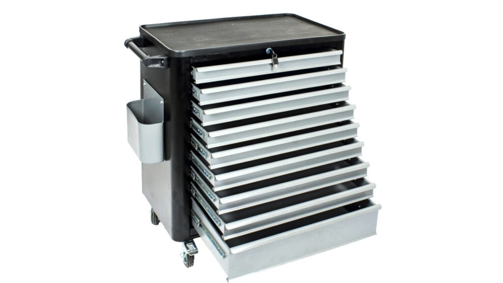 wózek warsztatowy z szufladami