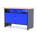 stół narzędziowy warsztatowy z szufladami