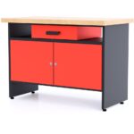 stół narzędziowy warsztatowy z szufladami