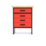 stół narzędziowy warsztatowy z szufladami