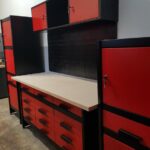 zestaw mebli warsztatowych