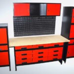 zestaw mebli warsztatowych
