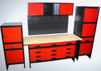 zestaw mebli warsztatowych