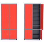 szafka bhp czerwona