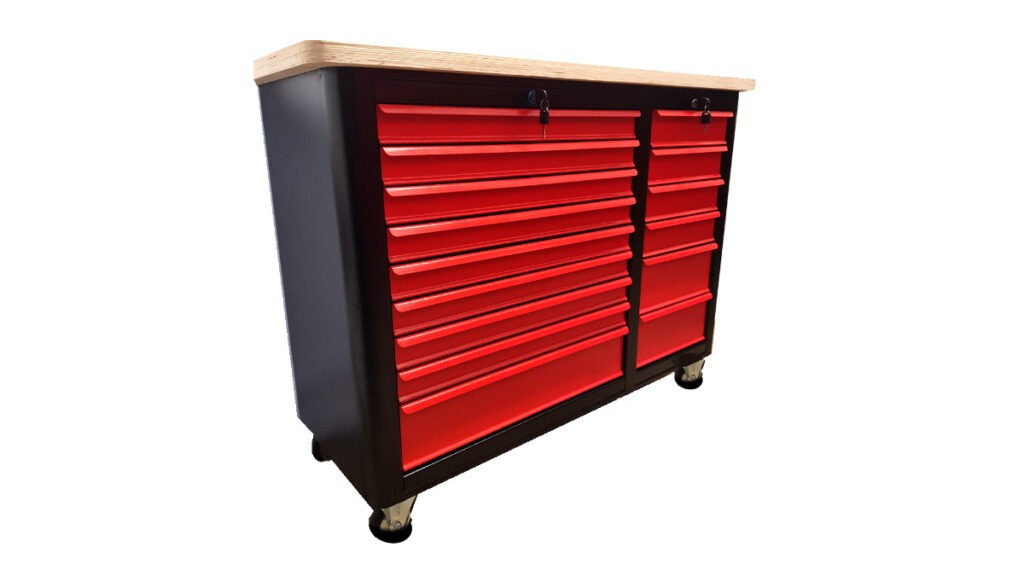 Wózek warsztatowy na kółkach na narzędzia. RWB15