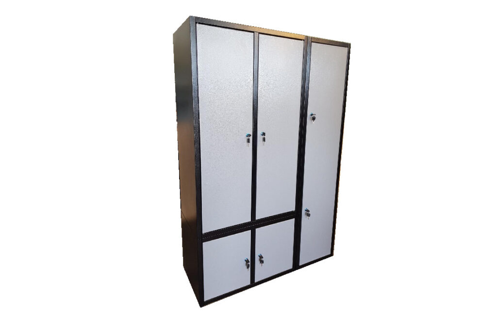 szafki garażowe szare