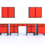 zestaw mebli warsztatowych