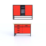 zestaw mebli warsztatowych