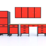 zestaw mebli warsztatowych