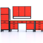 Zestaw mebli warsztatowych