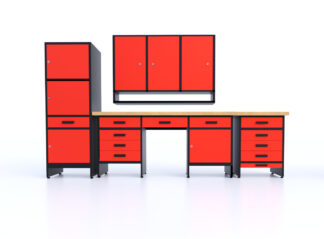 Zestaw mebli warsztatowych