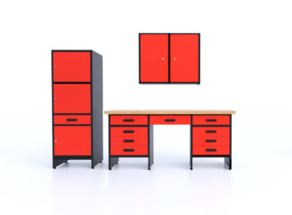 zestaw mebli warsztatowych